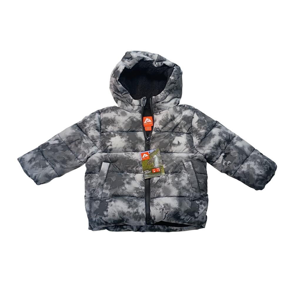Ozark Trail Tie-Dye Puffer Jacket - 18 Month - NWT